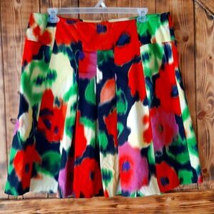 Attention Size 18 Lined Colorful Skirt